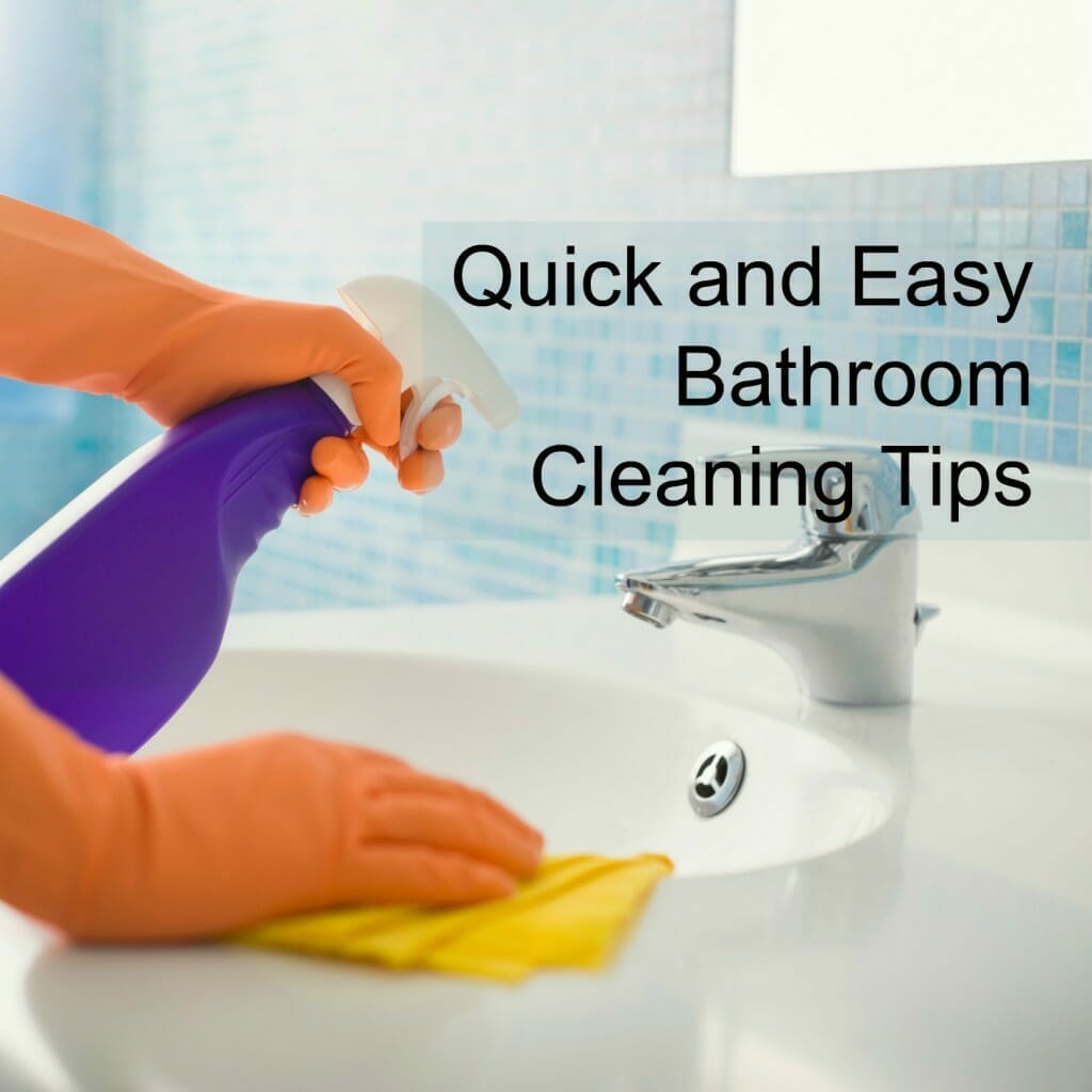 Quick and Easy Bathroom Cleaning Tips Image