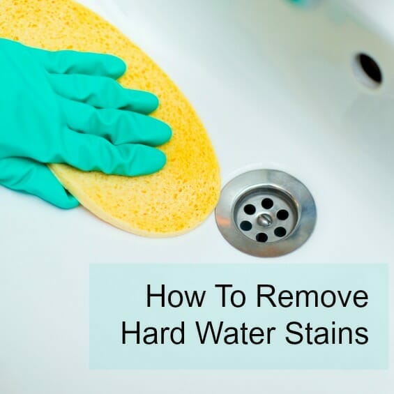 How To Remove Hard Water Stains Image
