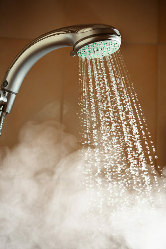 Clean Bathroom Mold and Mildew Image